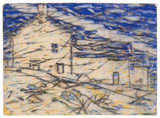 Christian Rohlfs - Berghaus im Tessin