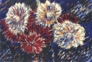 Christian Rohlfs - Dahlien