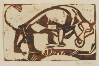 Christian Rohlfs - Das Tier