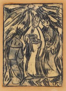 Christian Rohlfs -  Die heiligen drei Könige.