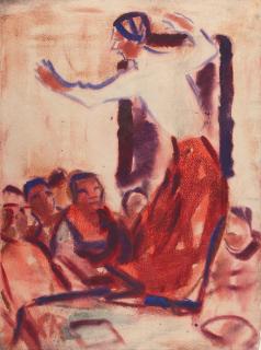 Christian Rohlfs - Die Volksrednerin