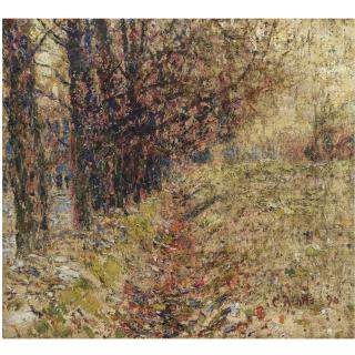 Christian Rohlfs - German Weimarer Graben (Near Weimar)