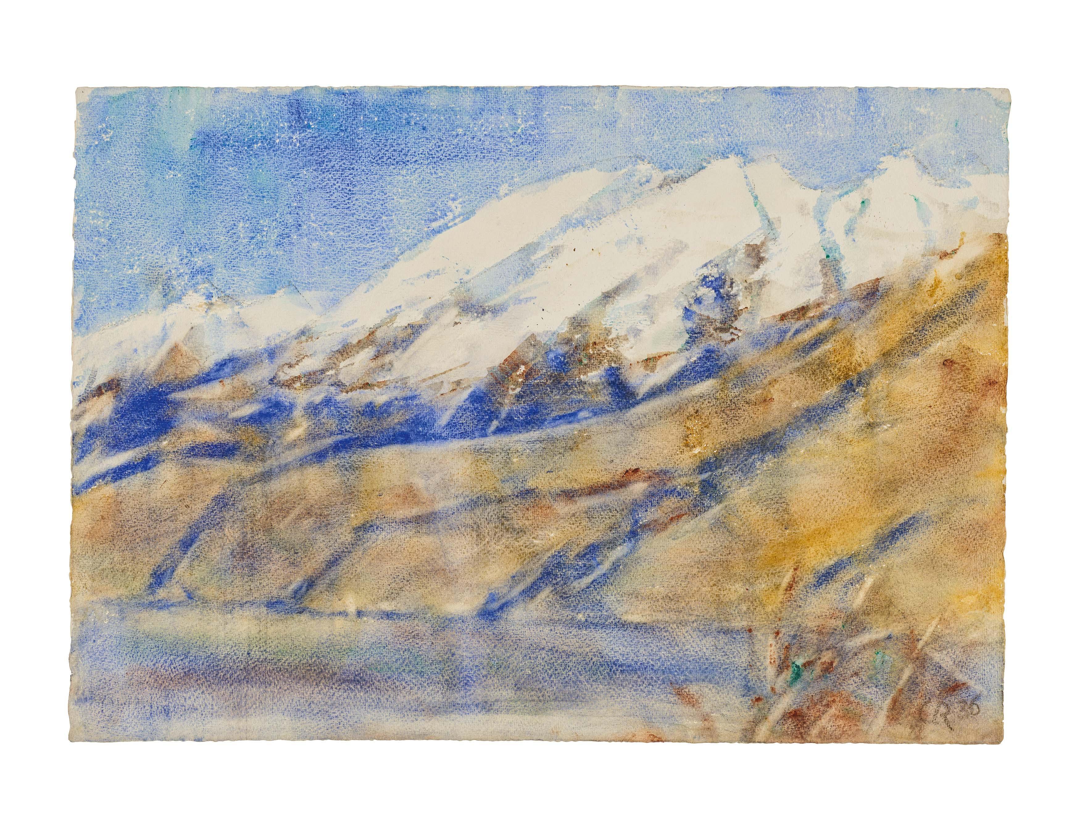 Christian Rohlfs - Ghiridone im Winter.