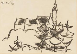 Christian Rohlfs - Kloster Andechs.