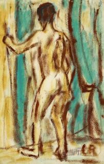 Christian Rohlfs - Knabenakt