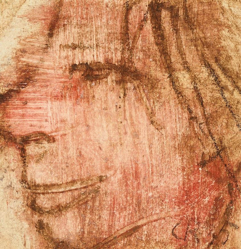 Christian Rohlfs - Kopf im Profil.