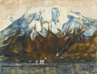 Christian Rohlfs - Monte Tamaro Am Lago Maggiore (Monte Tamaro On Lake Maggiore)