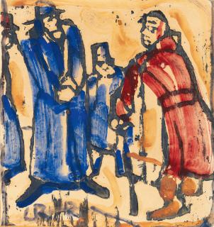 Christian Rohlfs - Passanten