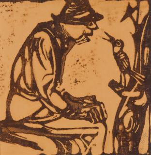 Christian Rohlfs - Singvogel.