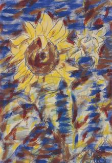 Christian Rohlfs - Sonnenblume