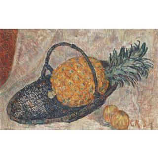 Christian Rohlfs - Stilleben Mit Ananas (Still-Life With Pineapple)