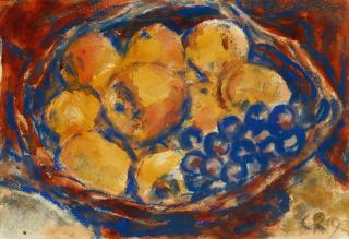 Christian Rohlfs - Stilleben mit Obstschale