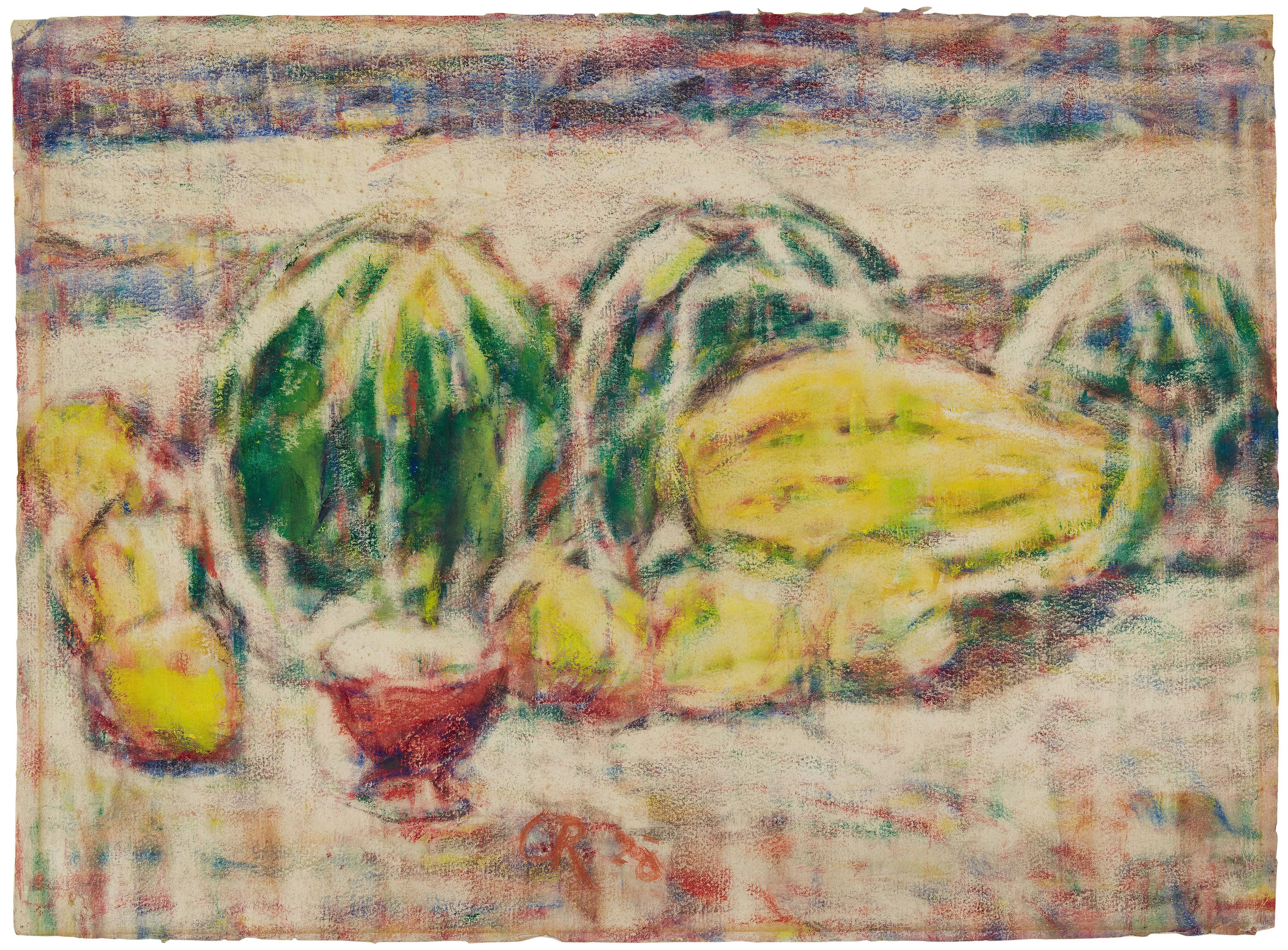 Christian Rohlfs - Stillleben mit Melone
