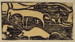 Christian Rohlfs - Tiere Auf Der Weide