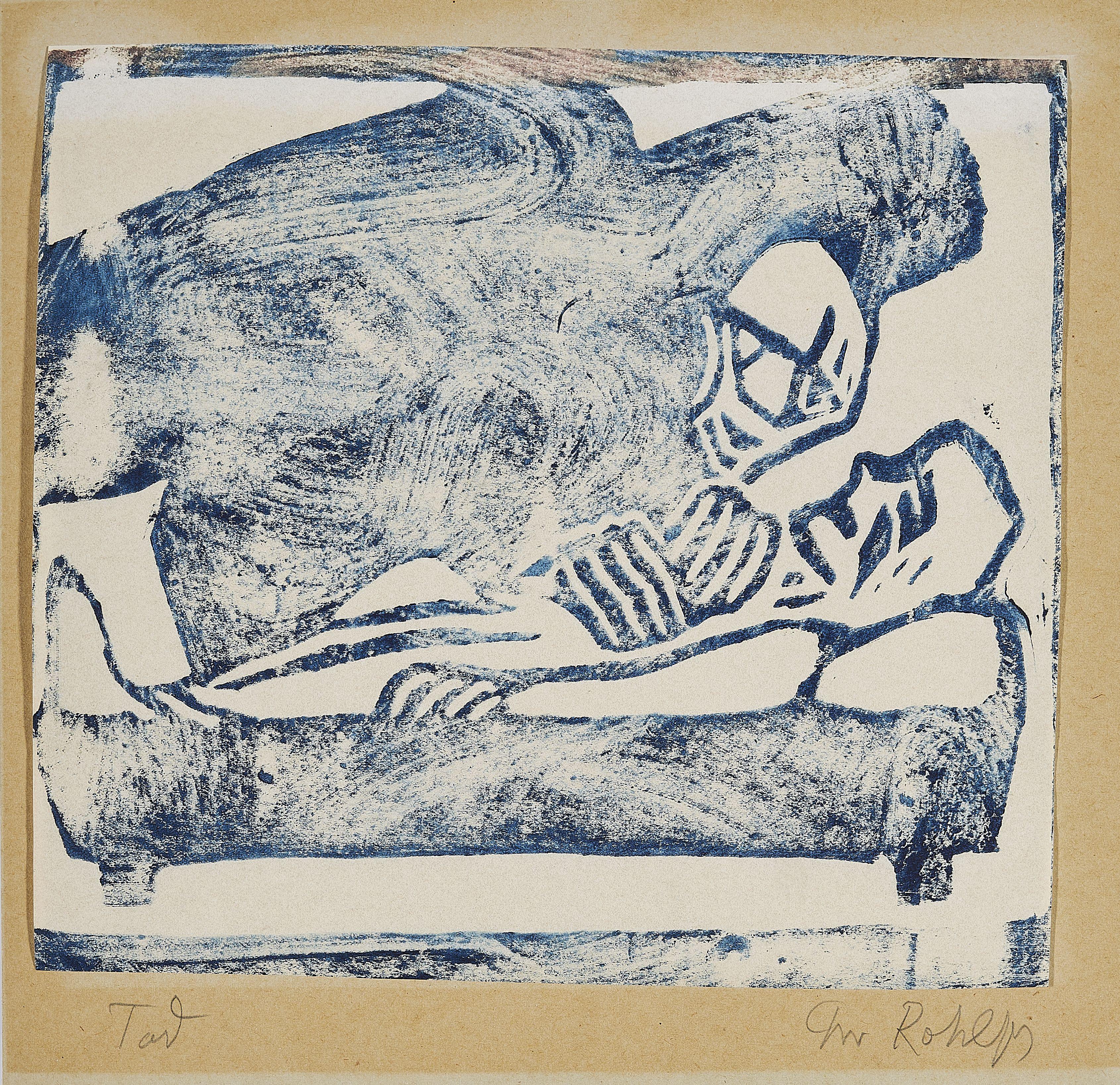 Christian Rohlfs - Tod.