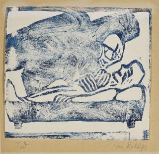 Christian Rohlfs - Tod.