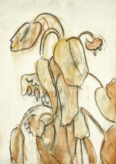 Christian Rohlfs - Verwelkte Sonnenblumen (Wilted Sunflowers)