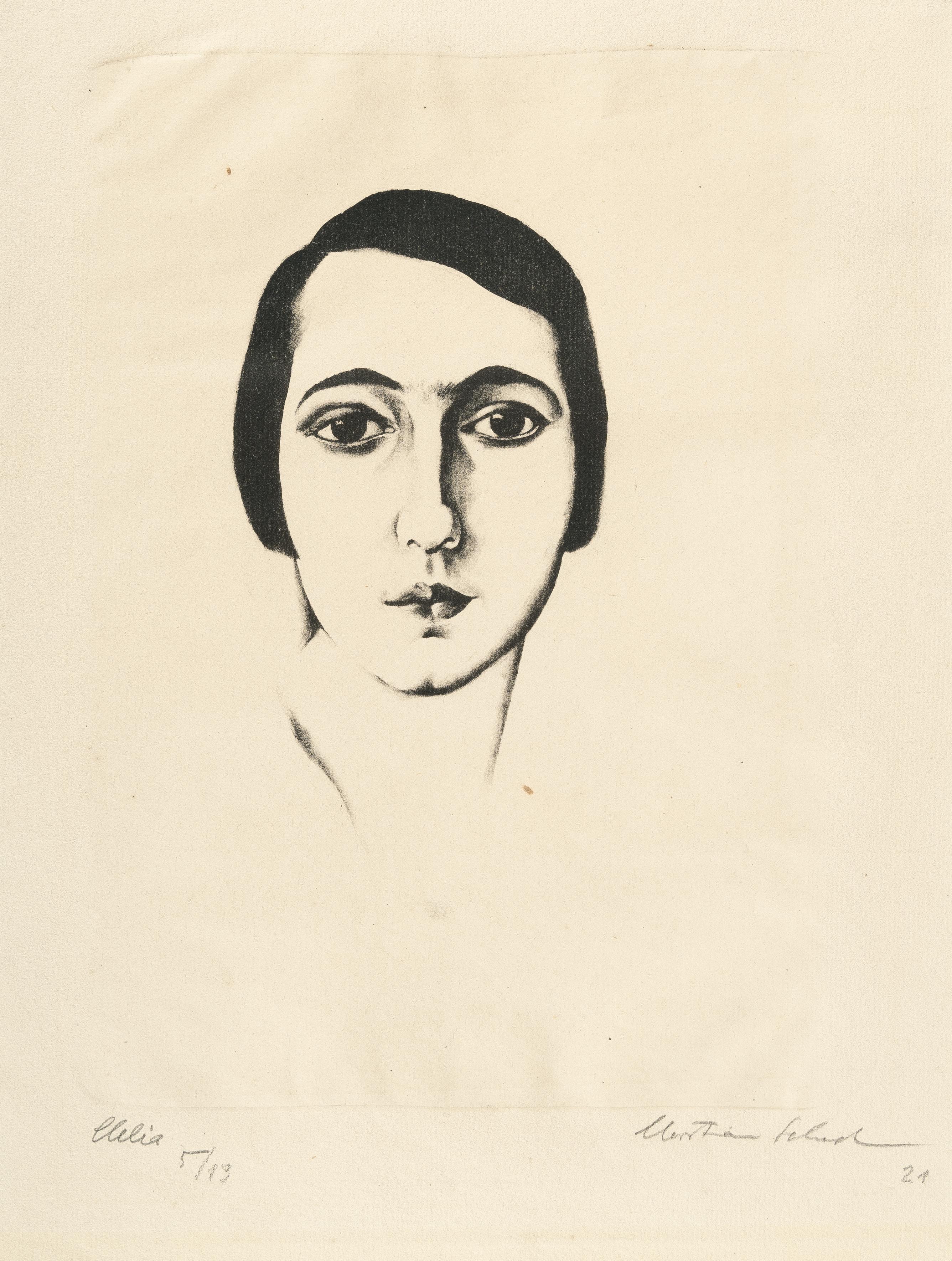 Christian Schad - „Clelia“