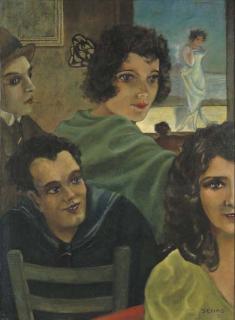 Christian Schad - Die schöne Loge