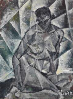 Christian Schad - Femme Accroupie