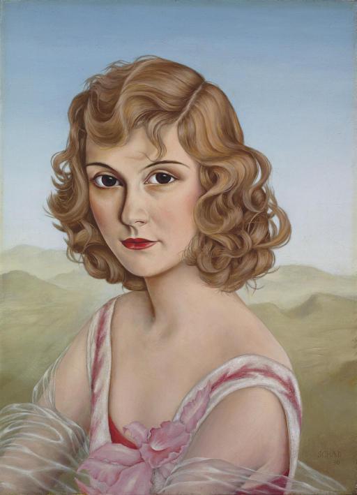 Christian Schad - Fräulein Mulino von Kluck