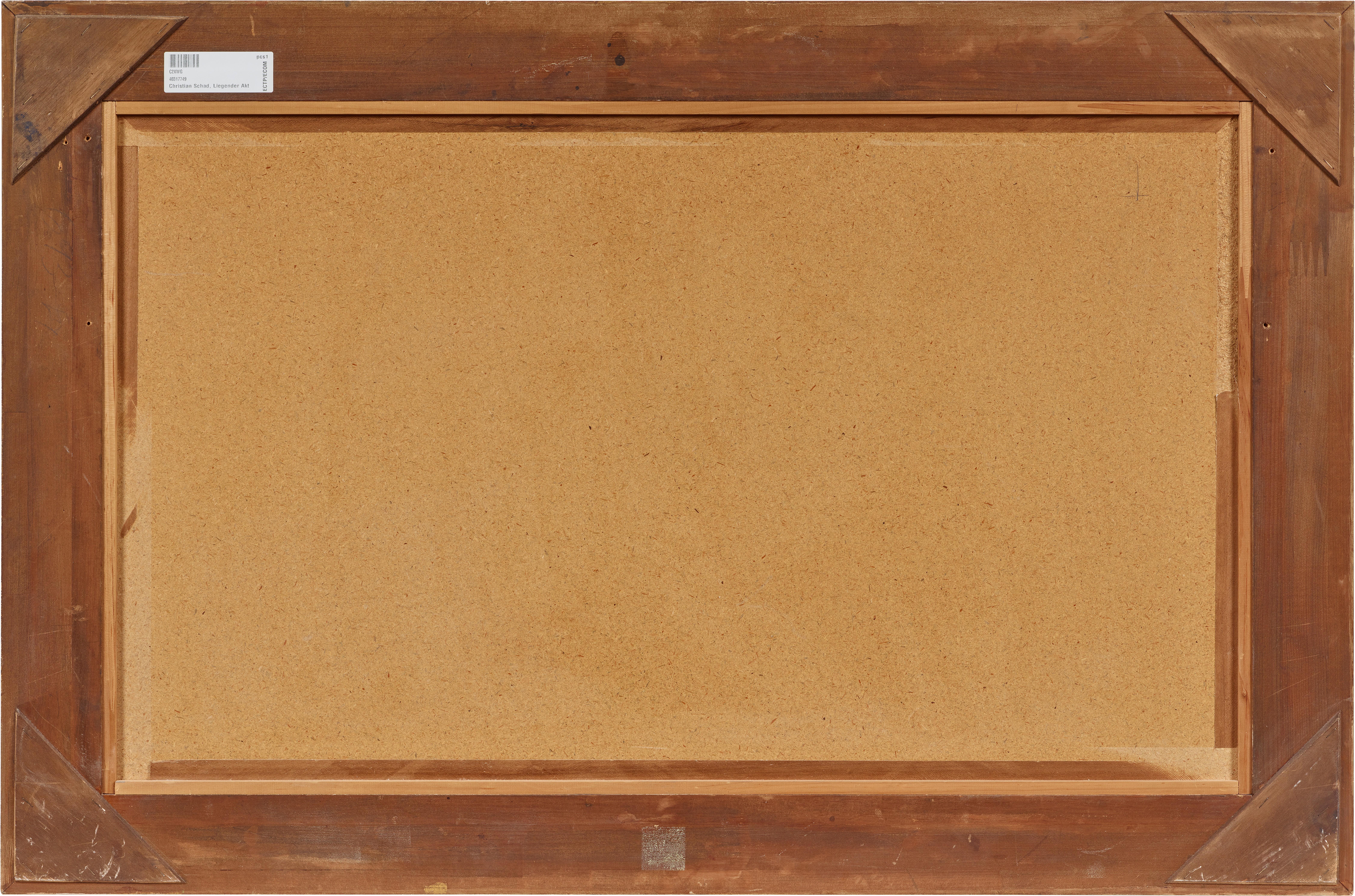 Christian Schad - Liegender Akt (Reclining Nude)