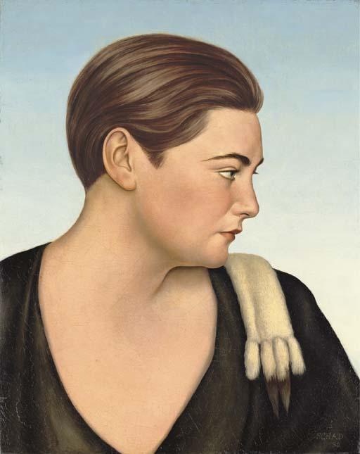 Christian Schad - Portrait Von Eva Von Arnheim