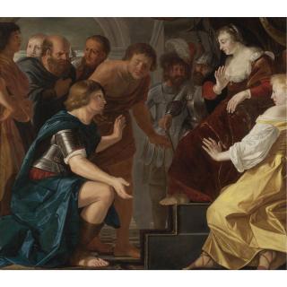 Christian Van Couwenbergh - The Departure Of Aeneas From Dido, Queen Of Carthage