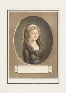Christian von Mechel - Bildnis der Marie-Thérèse-Charlotte de France.