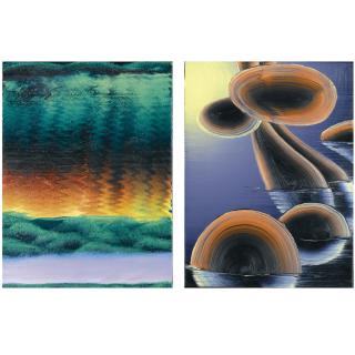 Christian Ward - (I) Two Studies (A Rainbow River), (Ii) Two Studies (Floating Rocks)