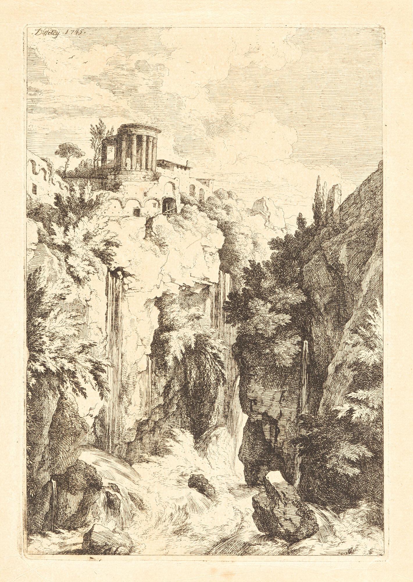 Christian Wilhelm Ernst Dietrich - 17 Bll.: Diverse Landschaften.