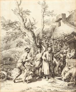 Christian Wilhelm Ernst Dietrich - 8 Bll.: Diverse Kompositionen.