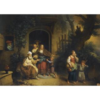 Christian Wilhelm Ernst Dietrich - Abraham Expelling Hagar