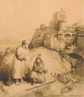 Christian Wilhelm Ernst Dietrich - The Baptism of The Eunuch