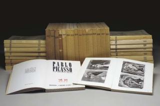 Christian Zervos - Pablo Picasso 1895-1973, Catalogue raisonné. Paris: Editions Cahiers d\'Art, 1942-1978