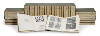 Christian Zervos - Pablo Picasso 1895-1973, Catalogue raisonné. Paris: Editions Cahiers d\'Art, 1957-1978