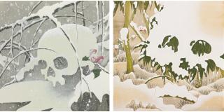 Christina Burch - Snow; Bamboo [Two Works]