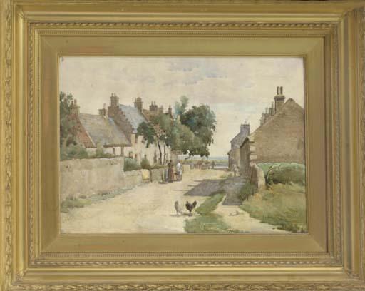 Christina Paterson Ross, R.W.S. - A morning chat