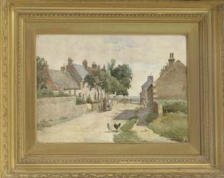 Christina Paterson Ross, R.W.S. - A morning chat