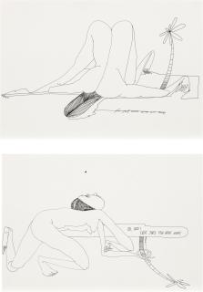 Christina Quarles - A Drawing In Two Parts: I. Ever Since Yew Went Away Ii. Fill Your Heart With Luv Today