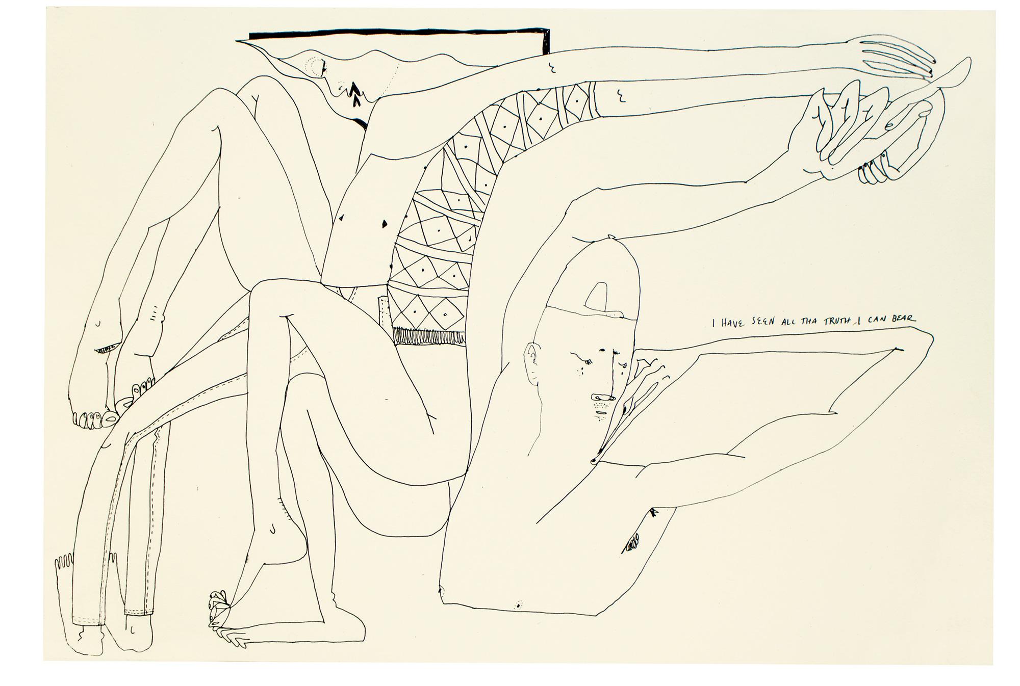 Christina Quarles - Untitled (All Tha Truth)