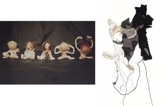 Christine Ay Tjoe - Red Execution #5; Threesome #8