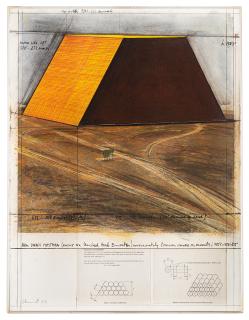Christo - Abu Dhabi Mastaba (project for United Arab Emirates)