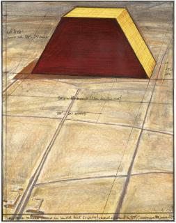 Christo - Abu Dhabi Mastaba (Project For United Arab Emirates)