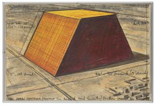 Christo - Abu Dhabi Mastaba (Project for United Arab Emirates)