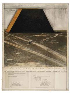 Christo - Abu Dhabi Mastaba (Project for United Arab Emirates)