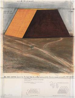 Christo - Abu Dhabi Mastaba (Project For United Arab Emirates)