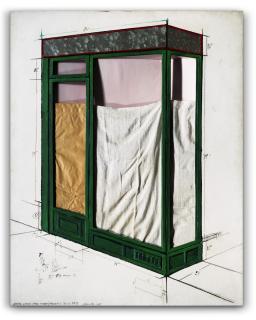 Christo - Brite Green Store Front, Project