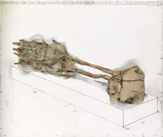 Christo - Empaquetage d\'un arbre