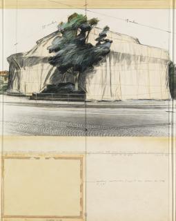 Christo - Kunsthalle Packed, Project For Berne
